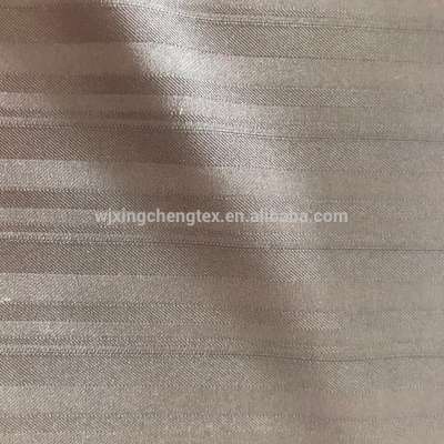 100% polyester woven jacquard coutil fabric for garments