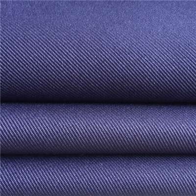 100% Polyester Antistatic gabardine fabric for suit clothing