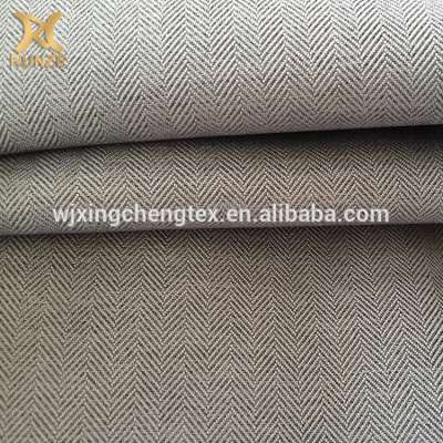 Good quality Polyester Cotton Fishbone Suit Fabric