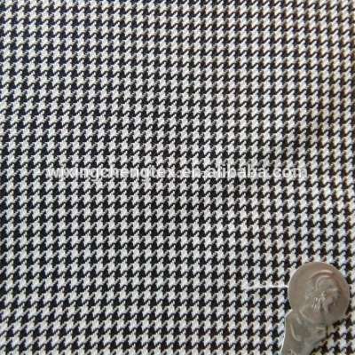 Tweed Fabric Cation Polyester Fabric Dyed for Woman Coat