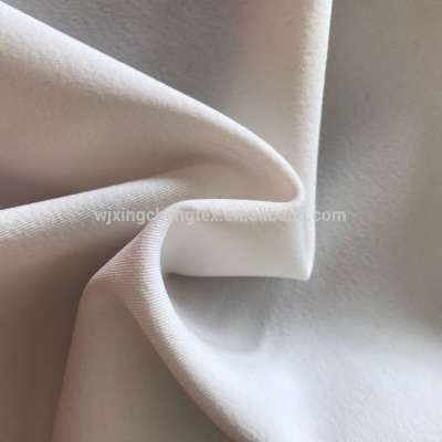 Woven 92 Polyester 8 Spandex 4 Way Stretch Twist Fabric